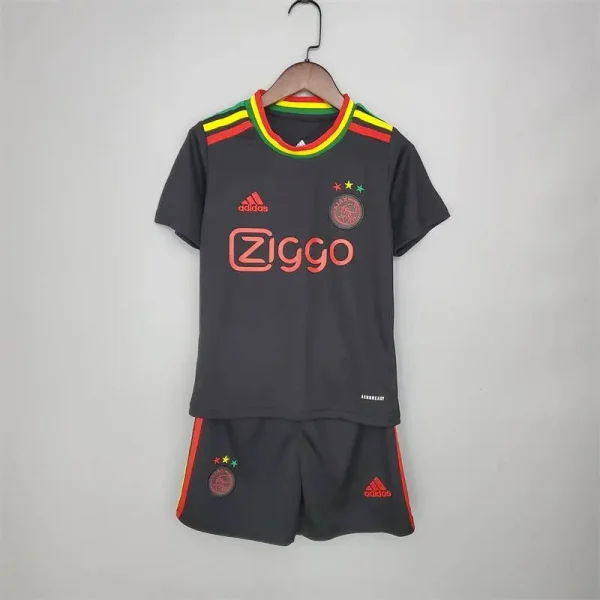 Ajax 2021/22 Third Kids Jersey And Shorts Kit