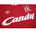 Liverpool 1988/89 Home FA Cup Final Retro Jersey