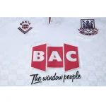 West Ham United 1989/90 Away Retro Jersey