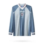 England 1996/97 Away Long Sleeves Retro Jersey