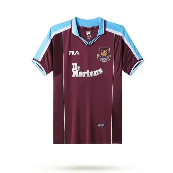 West Ham United 1999/01 Home Retro Jersey