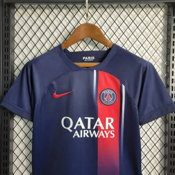 Paris Saint-Germain 2023/24 Home Kids Jersey And Shorts Kit