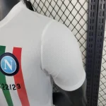 Napoli 2023/24 Champion Edition Player Version Jersey White