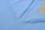 Uruguay 2022-23 Half-Zip Tracksuit Blue