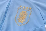 Uruguay 2022-23 Half-Zip Tracksuit Blue