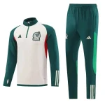 Mexico 2022-23 Half-Zip Tracksuit White