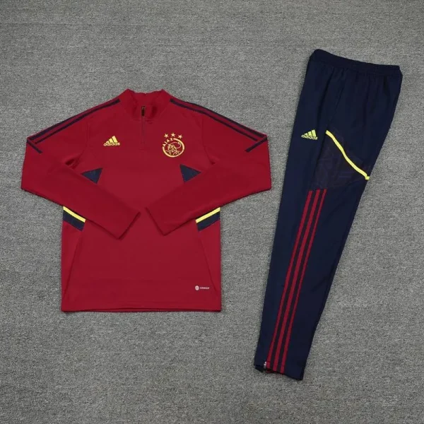 Ajax 2022-23 Half-Zip Tracksuit Red