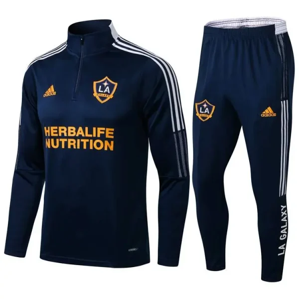 LA Galaxy 2021-22 Half-Zip Tracksuit Blue