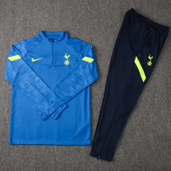 Tottenham Hotspur 2021-22 Half-Zip Tracksuit Blue