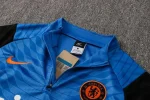 Chelsea 2021-22 Half-Zip Tracksuit Blue