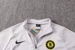 Chelsea 2021-22 Half-Zip Tracksuit Grey