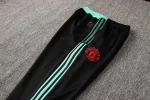 Manchester United 2021-22 Half-Zip Tracksuit Black