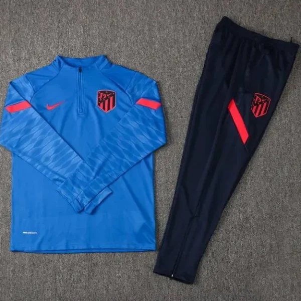 Atletico Madrid 2021-22 Jacket Tracksuit Blue