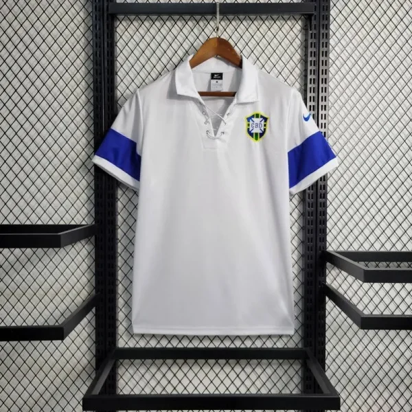 Brazil 2004 White Special Edition Retro Jersey