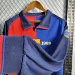 Barcelona 1899/1999 100th Anniversary Edition Long Sleeves Retro Jersey