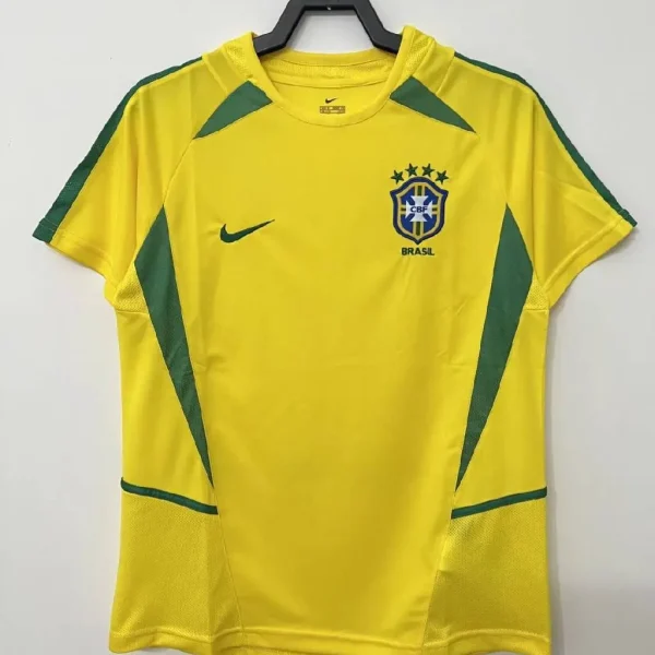 Brazil 2002/2004 Home Retro Jersey