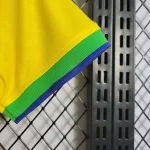 Brazil 2022 World Cup Home Kids Jersey And Shorts Kit