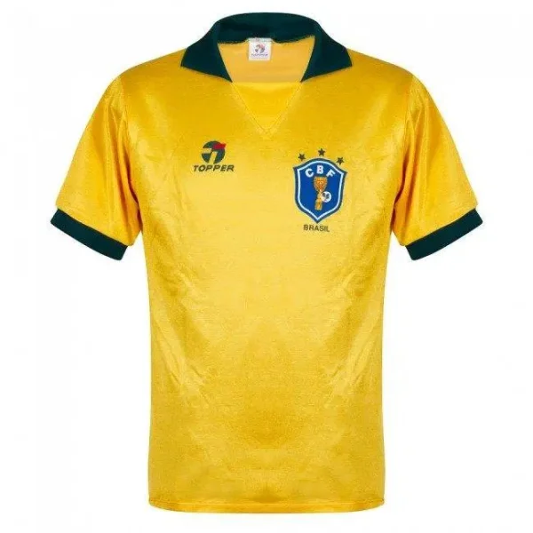 Brazil 1988-91 Home Retro Jersey