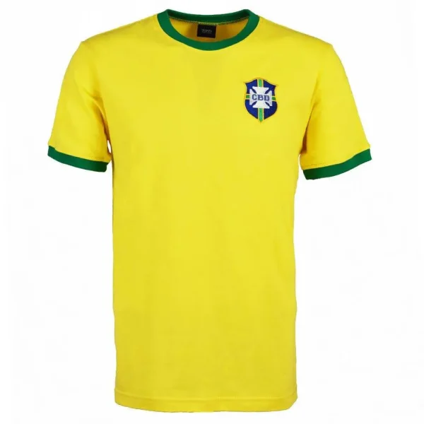 Brazil 1970 World Cup Home Retro Jersey