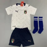 Italy 2021 Away Kids Jersey And Shorts Kit