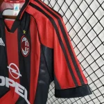 AC Milan 1998/99 Home Retro Jersey