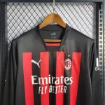 AC Milan 2022/23 Home Long Sleeves Jersey