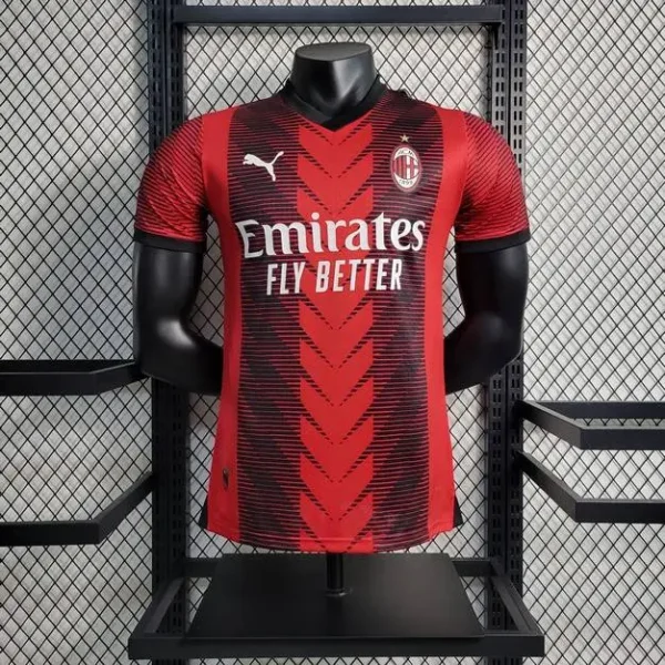 AC Milan 2023/24 Home Player Version Jersey