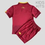 AS Roma 2022/23 Home Kids Jersey And Shorts Kit