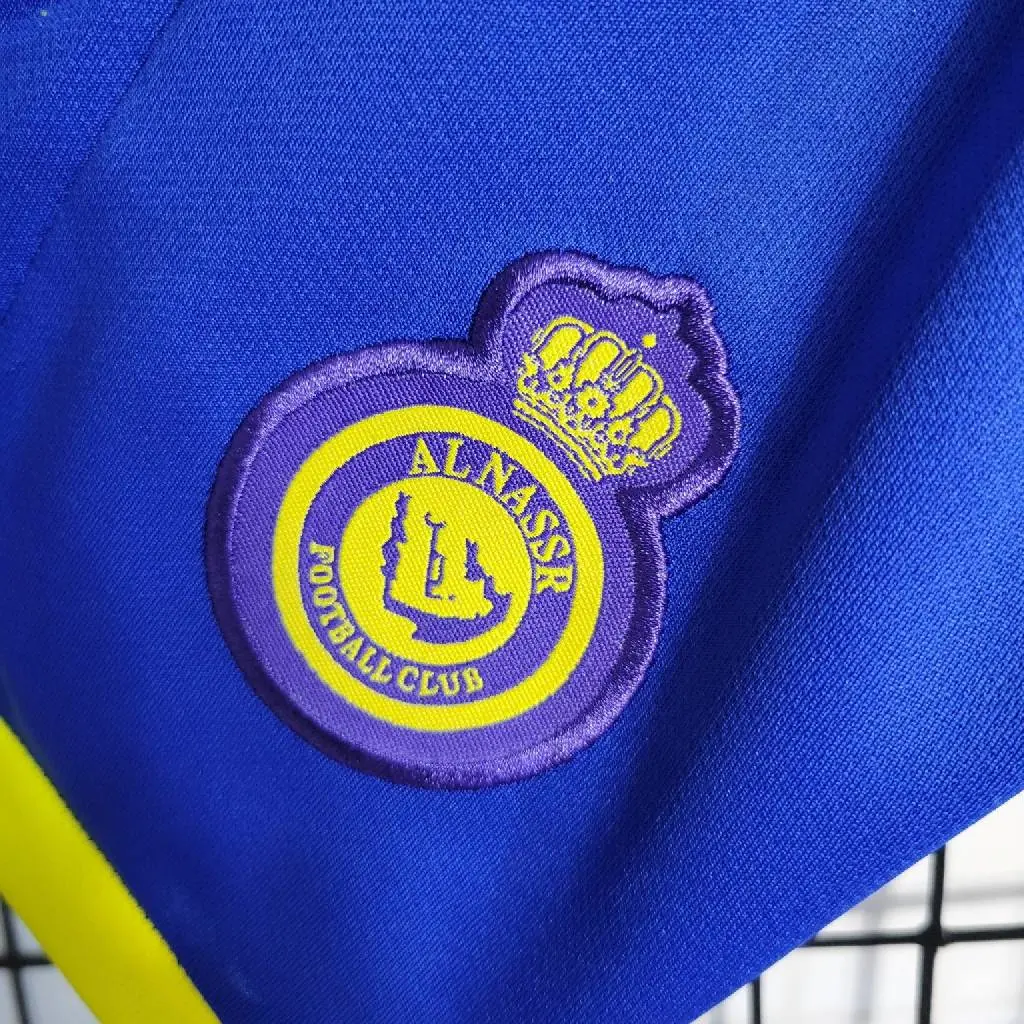 Al-Nassr 2022/23 Home Kids Jersey And Shorts Kit