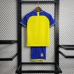 Al-Nassr 2022/23 Home Kids Jersey And Shorts Kit