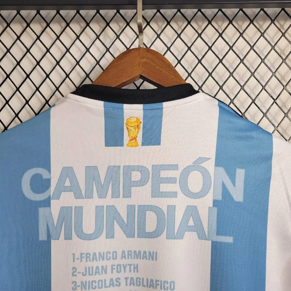 Argentina 2022 World Cup Champion Commemorative Jersey