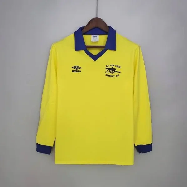 Arsenal 1971/79 Away Long Sleeve Retro Jersey