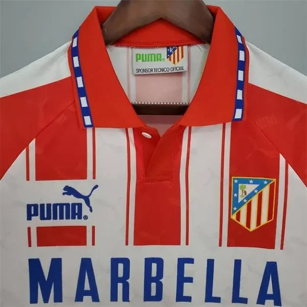 Atletico Madrid 1994/95 Home Retro Jersey