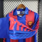 Barcelona 1991/92 Home  Long Sleeve Retro Jersey