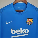 Barcelona 2021/22 Pre-Match Training Jersey Blue