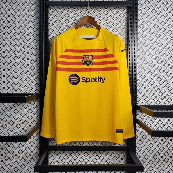 Barcelona 2022/23 Fourth Away Long Sleeve Jersey