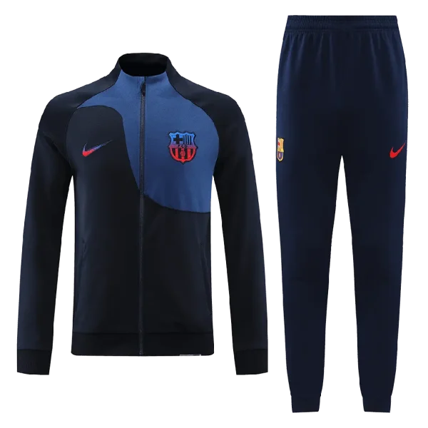 Barcelona 2022-23 Jacket Tracksuit  Navy