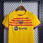 Barcelona 2022/23 4th Away Kids Jersey And Shorts Kit