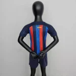 Barcelona 2022/23 Home Kids Jersey And Shorts Kit