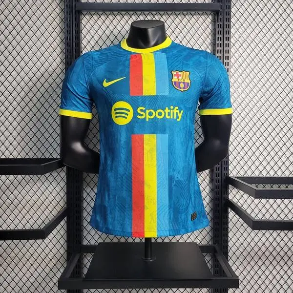 Barcelona 2023/24 Blue Classic Player Version Jersey