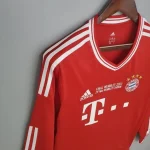 Bayern Munich 2013/14 Home Champions League Long Sleeve Retro Jersey