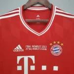 Bayern Munich 2013/14 Home Champions League Long Sleeve Retro Jersey