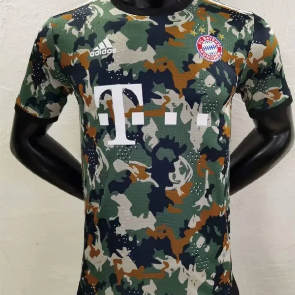 Bayern Munich 2021/22 Camo Player Version Jersey