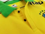 Brazil 2022 Polo Yellow Top For The  Season