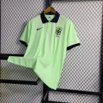 Brazil 2023/24 Light Green Polo Jersey