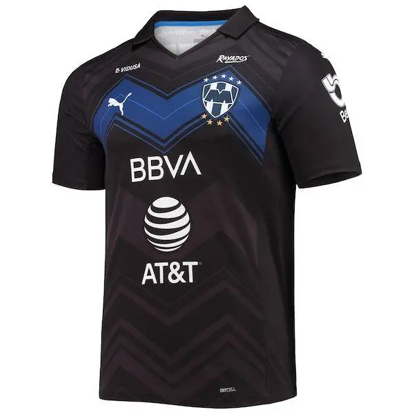 Cf Monterrey Puma 2020/21 Third Replica Jersey - Black