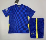 Chelsea 2021/22 Home Kids Jersey And Shorts Kit