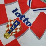 Croatia 1998 Home Retro Jersey