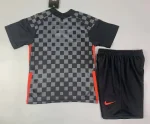 Croatia 2021 Away Kids Jersey And Shorts Kit