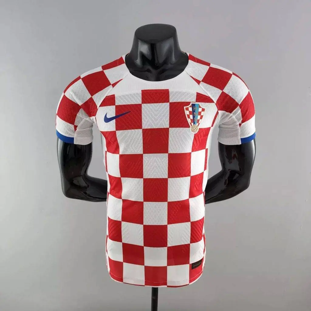 Croatia 2022 World Cup Home Player Version Jersey